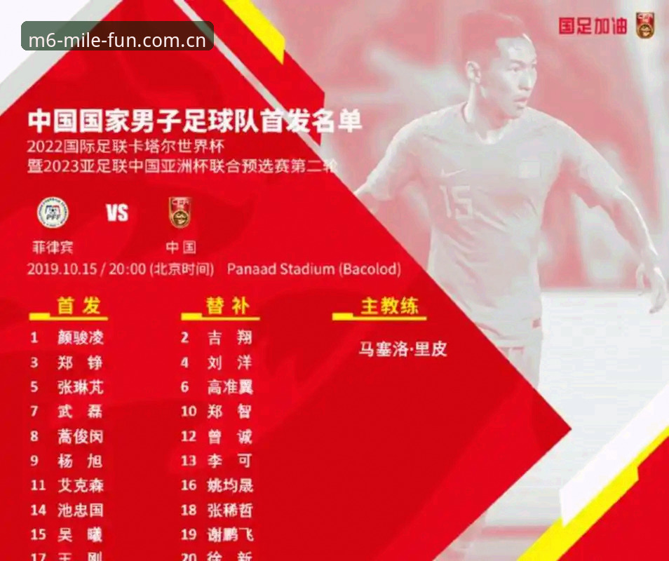 M6官网使用指南 2030世界杯扩军66队全面评测:中国男足能否搭上“国际足联末班车”?
